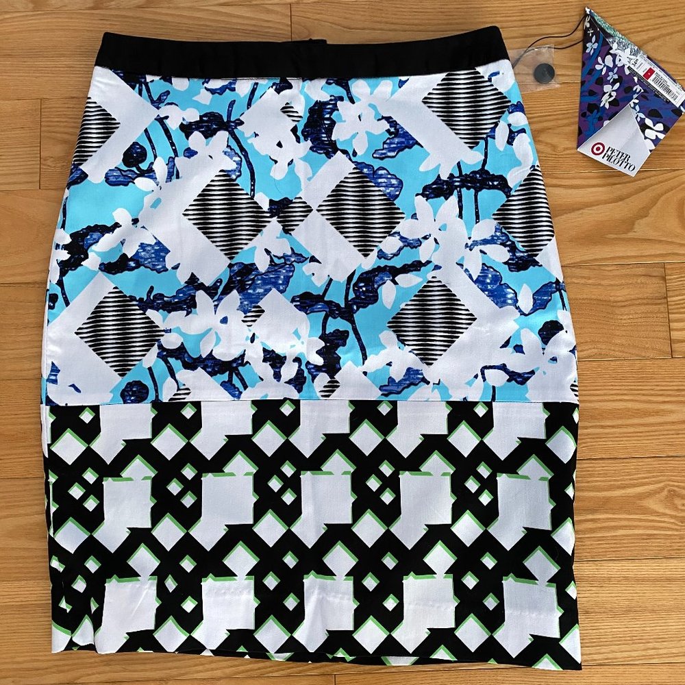 Peter Pilotto for Target Multi-Colour and Pattern Skirt Size US4 NWT